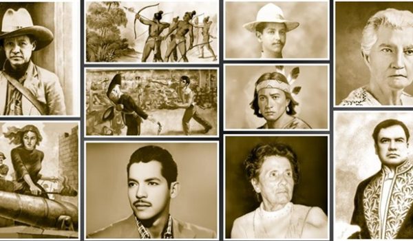 Algunas de las personalidades que han sido nombradas héroes nacionales y otras que lo han merecido, pero no han sido tomadas en cuenta. LA PRENSA/ ARTE