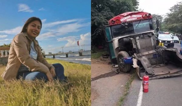 Universitaria se convierte en la tercera víctima mortal del accidente de bus en Carazo