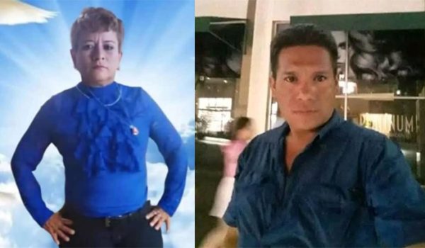 A la izquierda, Janeth del Socorro Gómez. A la derecha, Isaías García Alcántara, el hombre sospechoso de haberle quitado la vida en enero de 2025. LA PRENSA/ CORTESÍA