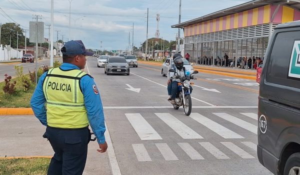 Policía Tramo I pista