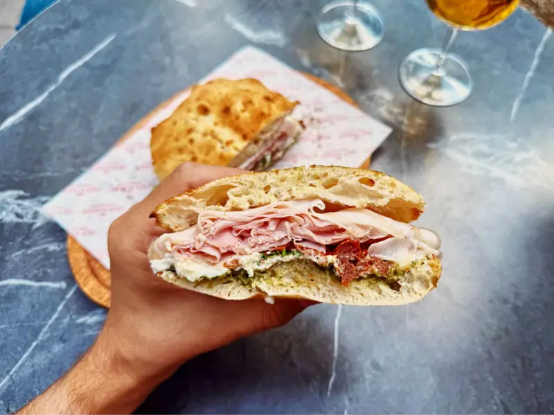 Sándwich de jamón 