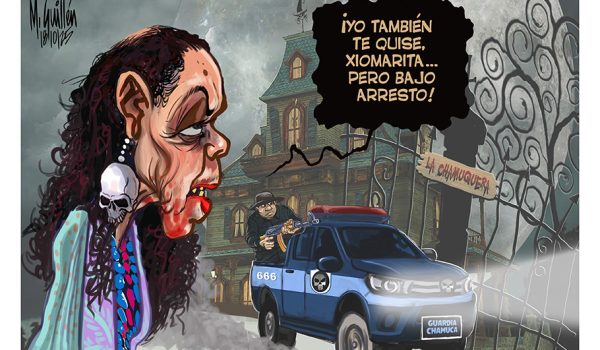 Caricatura 18/10/2025 / Yo también te quiero, Xiomarita…