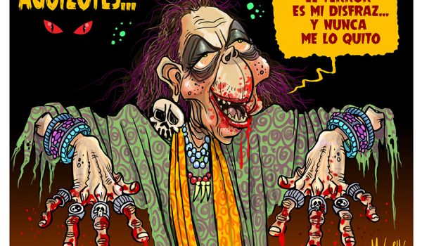Caricatura 24/10/25 | Su disfraz permanente en los Agüizotes