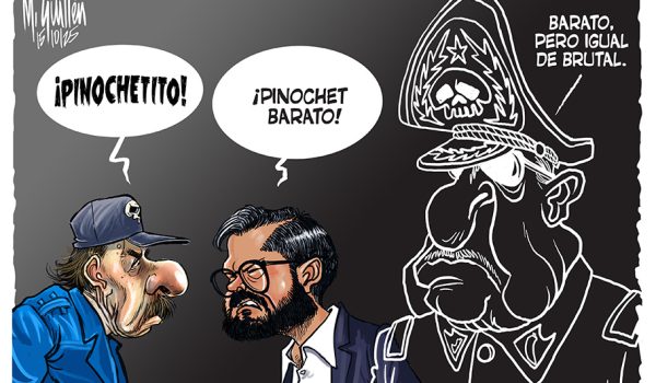 Caricatura 16/10/2025 / Heredero barato, pero brutal