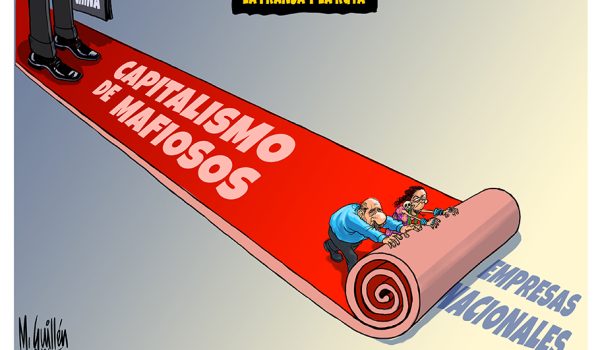 Caricatura 30-10-2025 / La franja y la ruta chamuca