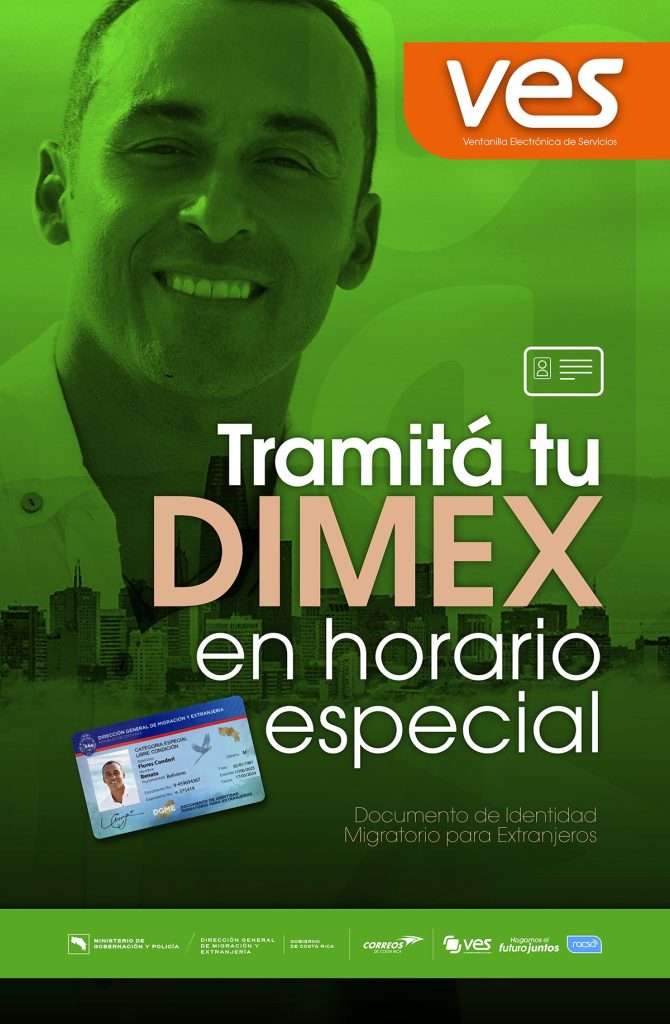 Dimex, Costa Rica.