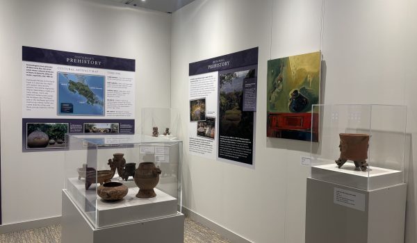 Pieces from the Gold Museum and works of carved jade lent by Costa Rica are on display at the LASA Latin American Cultural Center in Pittsburgh. LA PRENSA/CURTESY