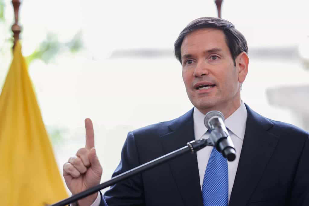 Marco Rubio en conferencia