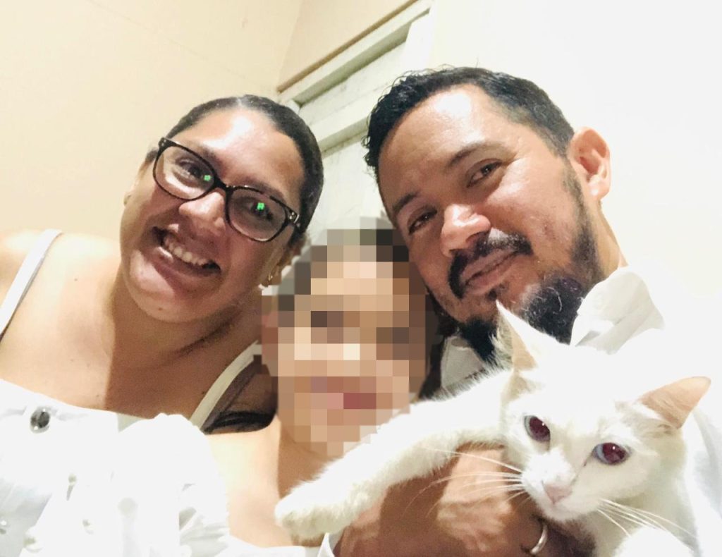 Mauricio Alonso junto a su familia. Foto: Cortesía