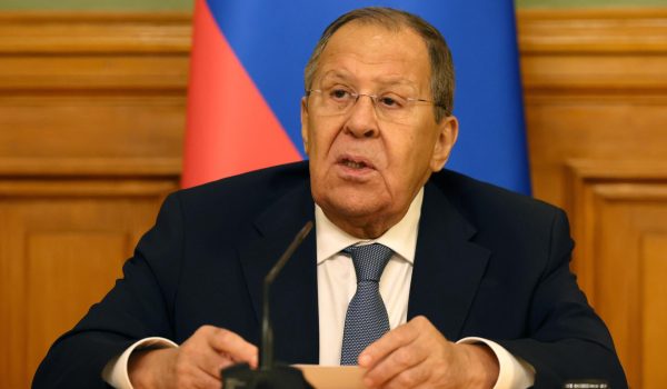 El ministro de Exteriores de Rusia, Serguéi Lavrov, en Moscú, Rusia, el 21 de octubre de 2025. EFE/EPA/SHAMIL ZHUMATOV / POOL