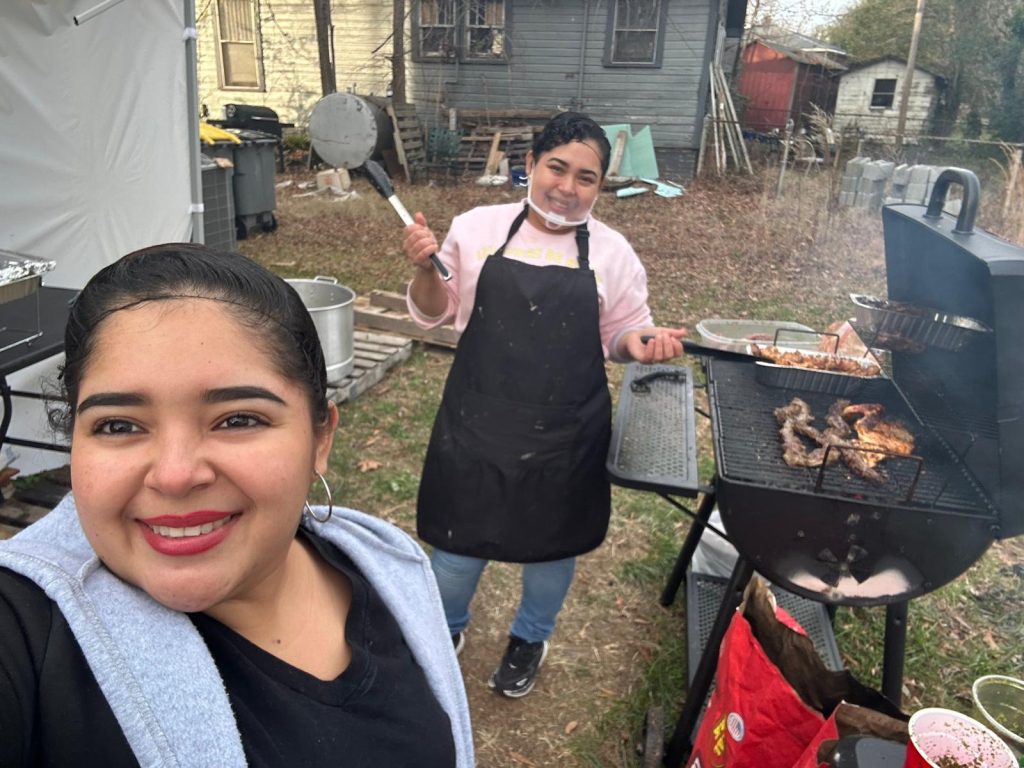 Negocio de comida nicaragüense en Carolina del Norte, Sazón Pinolero