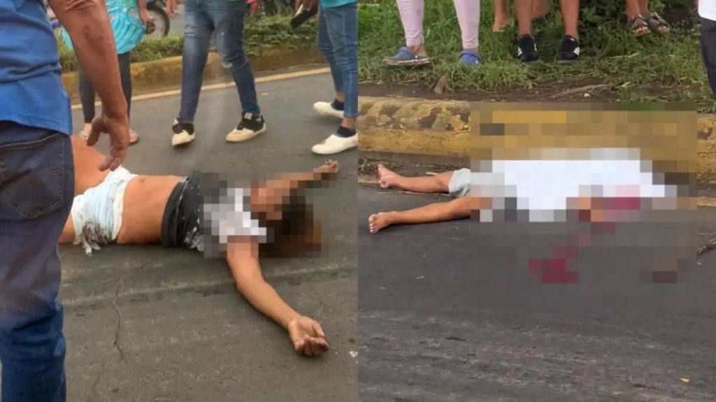 Madre e hijo mueren en accidente de tránsito en Managua. Foto tomada de la oficialista Nueva Radio ya.