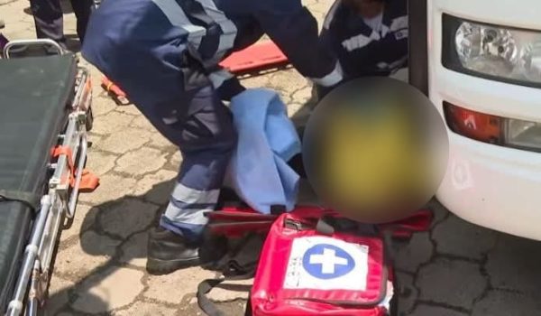 Muere abuela que iba con sus nietos y fue atropellada por bus