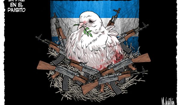 Caricatura 17-10-2025 / la paz en el Paisito