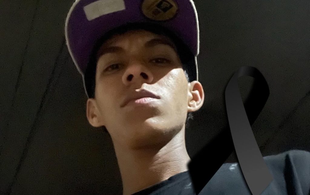 Jasser Antonio Moraga Dávila, de 22 años, asesinado de una puñalada en Managua. Foto: Río San Juan Nicaragua/Facebook.