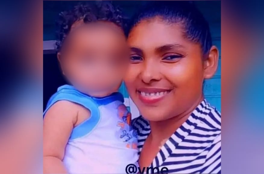 Madre e hijo mueren arrollados en Managua. Foto tomada de Al Tanto/Facebook.