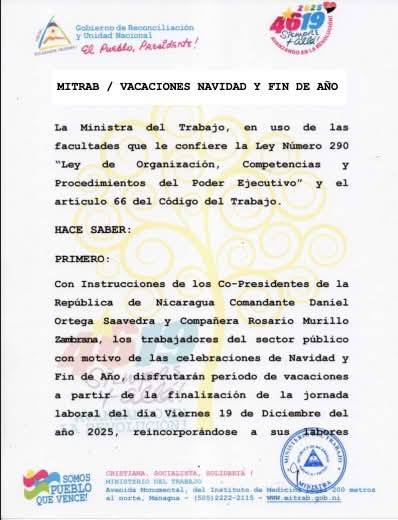 vacaciones en Nicaragua