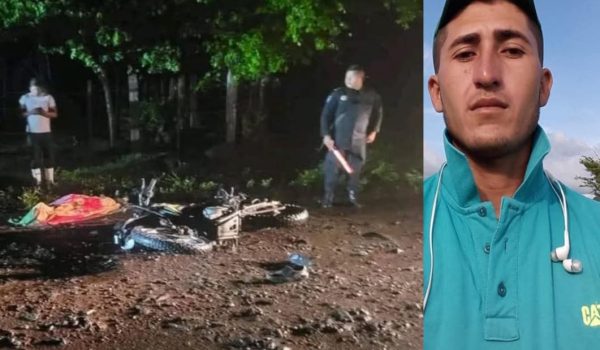 Motociclista fallece al impactar contra una vaca, en Boaco