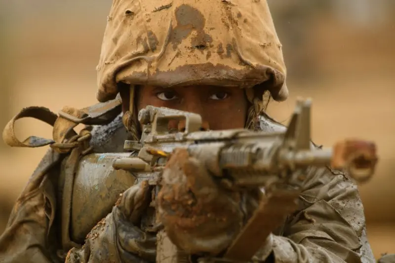 Mujeres miembros del Ejército de Nicaragua