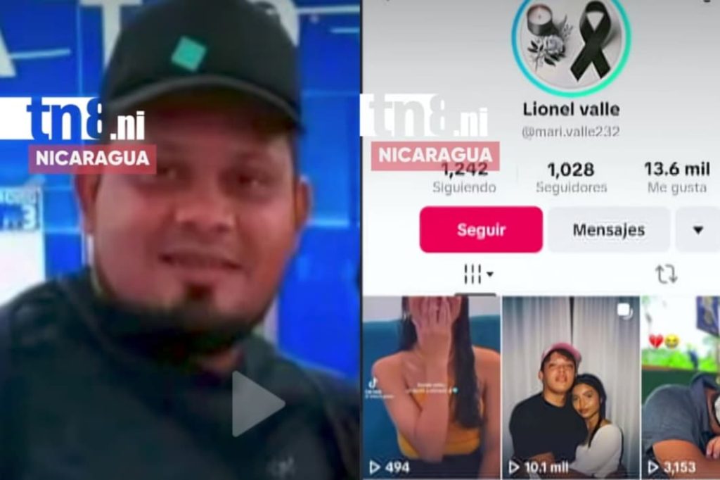 Perfiles en TikTok que usan fotografías de adolescente fallecida para ganar seguidores. Foto: oficialista Canal 8.