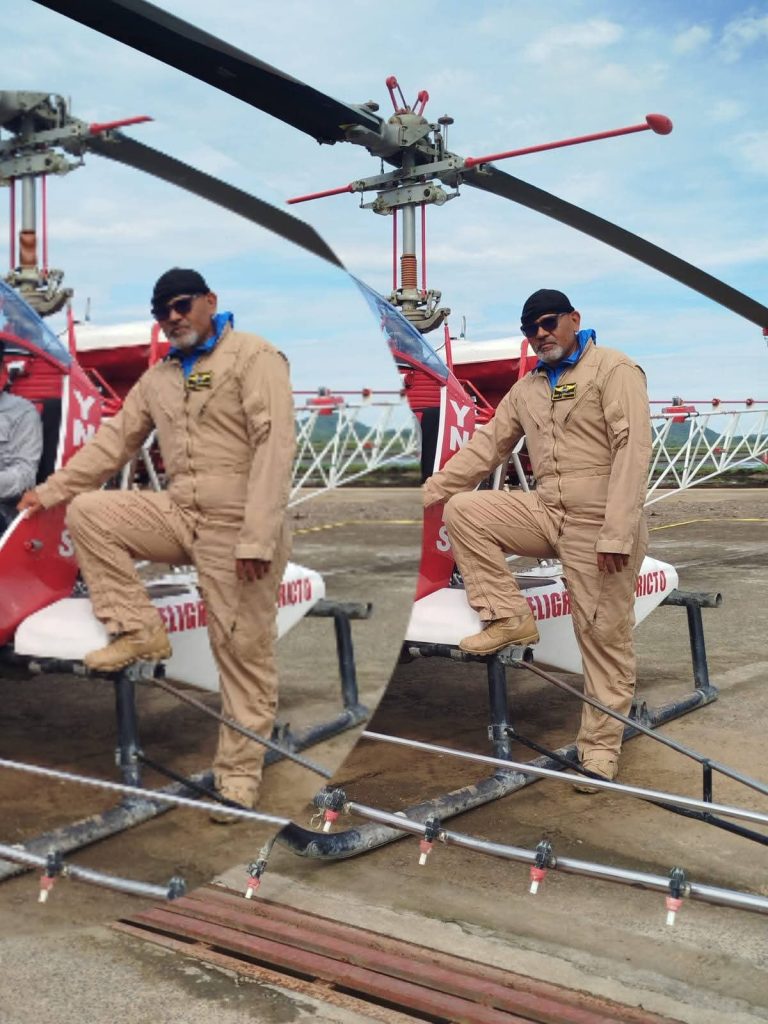 Julio José Caballero González, de 55 años, piloto fallecido en accidente aéreo en Morrito, Río San Juan. Foto: Morrito TV/Facebook. 