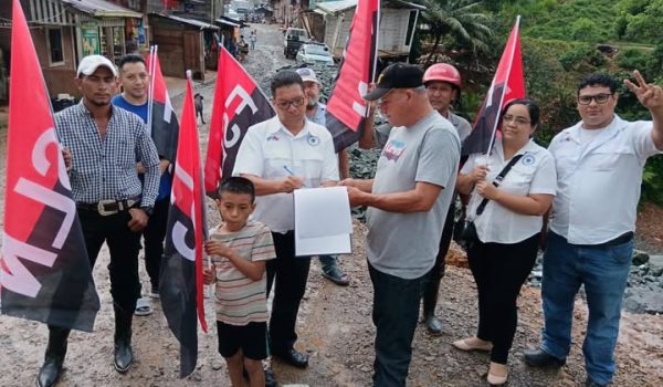 Tras nueve meses del derrumbe, Alcaldía de Bonanza anuncia intervención definitiva en la vía afectada de la comunidad Vesubio