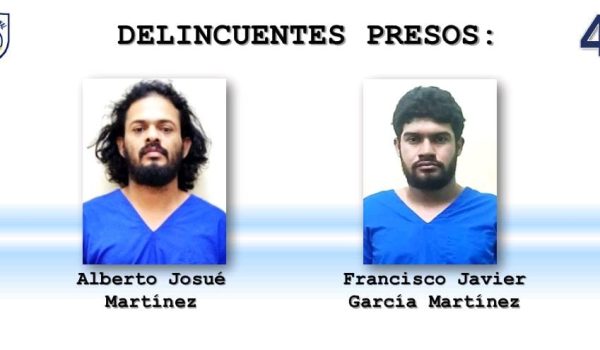 Capturan a dos de los delincuentes que asaltaron tienda de celulares en Managua