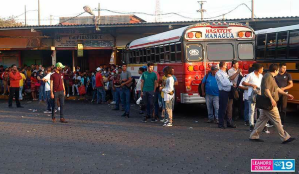 Sector Los Concheños en la terminal de buses del Mercado Israel Lewites. Foto: Tomada de medios oficialistas