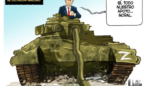 Caricatura 03/11/25 / el apoyo de Putín a Maburro