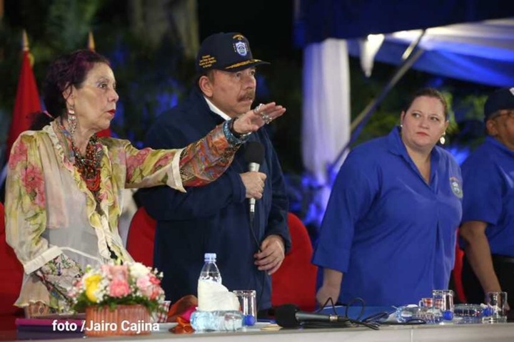 Amelia Coronel Kinloch es fiel a los mandatos de los Ortega Murillo. LA PRENSA/ TOMADA DE REDES SOCIALES