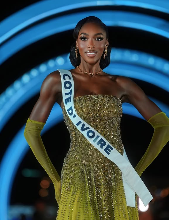 Olivia Yace, Miss Costa de Marfil durante la concentración de Miss Universo en Tailandia. Foto: Instagram/Olivia Yace