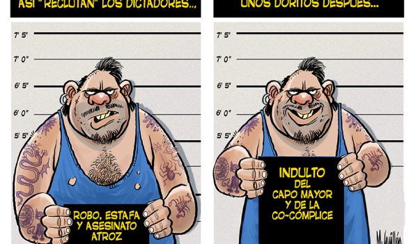 Caricatura 04-11-2025 / Reclutamiento de la dictadura