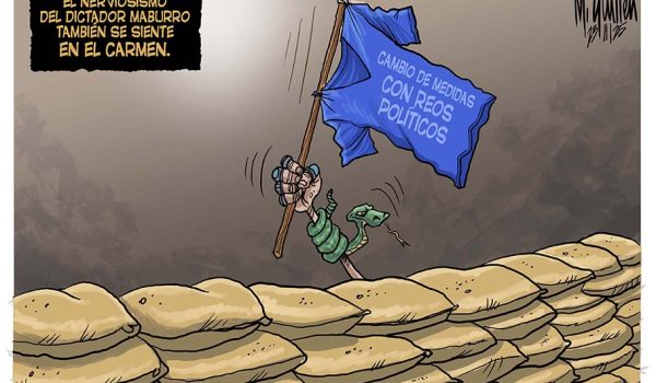 Caricatura 24/11/2025 / la reacción al nerviosismo de Maburro en El Carmen