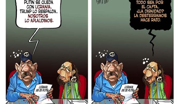 Caricatura 25/11/2025 / Ucrania por el CAFTA