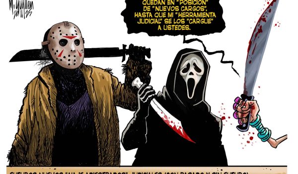 Caricatura 26/11/2025 / Con pasado y sin futuro