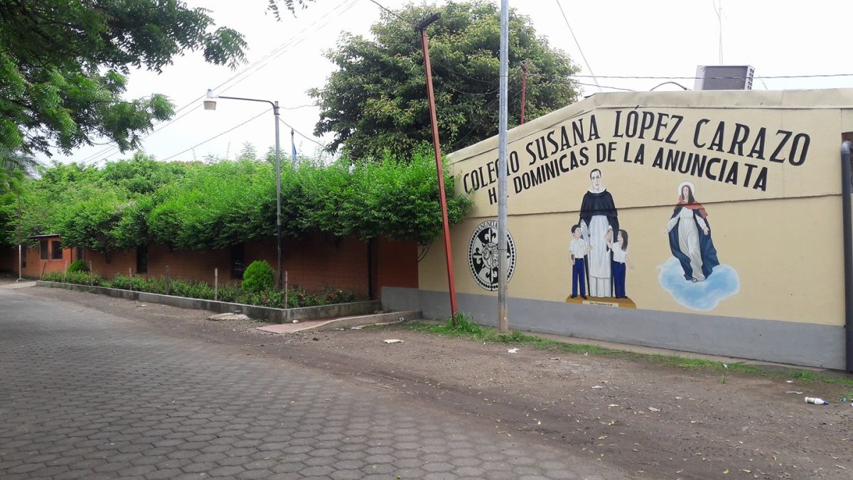 Dictadura completa el robo del Colegio Susana López Carazo, fundado por las religiosas Dominicas de la Nunciatura, anunciando que en 2026 pasará a ser público. Foto: Tomada de redes sociales.