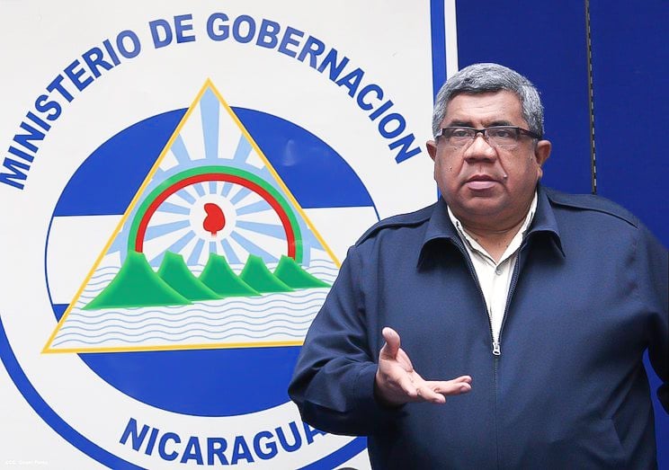 El viceministro del Interior, Luis Cañas, fue sancionado por Estados Unidos el 18 de abril de 2026. ARCHIVO