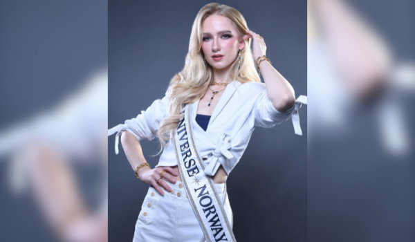 Leonora Lysglimt-Rødland, representante de Noruega en Miss Universo. Foto: Facebook/Miss Universe