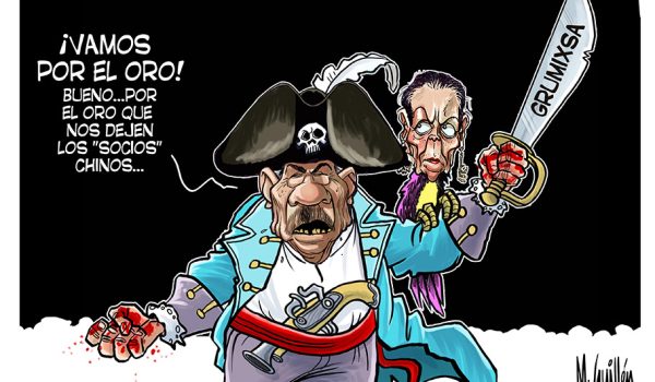 Caricatura 14/14/2025 / ¡A por el oro…que dejen los chinos!