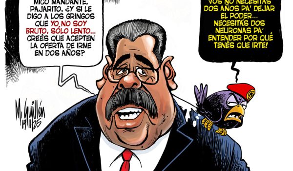 Caricatura 20/11/2025 / Maburro y su propuesta de 2 años