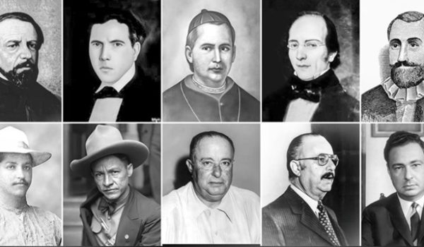Dos miembros de la familia Somoza, Sandino y el periodista Pedro Joaquín Chamorro destacan entre las víctimas de magnicidio en Nicaragua. LA PRENSA/ ARTE