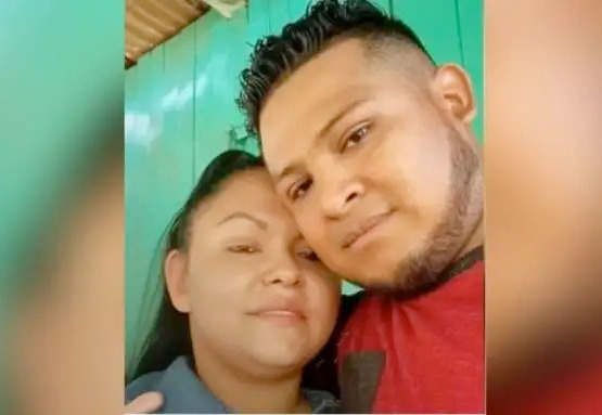 Yader Alejandro Avendaño, de 34 años, y su pareja, Karla Vanessa Mora Cortez, de 30, es el matrimonio que falleció en accidente en Carretera Sur. Foto: Radio Ya.