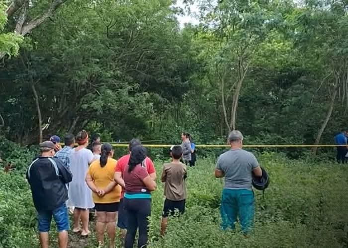 Encuentran mujer presuntamente asesinada en Santa Teresa, Carazo. Foto: oficialista Canal 8.