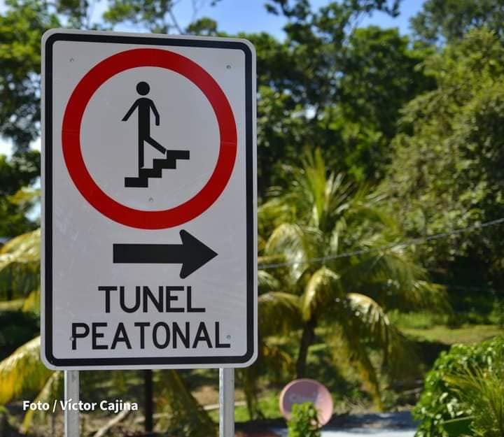 túnel peatonal de Managua