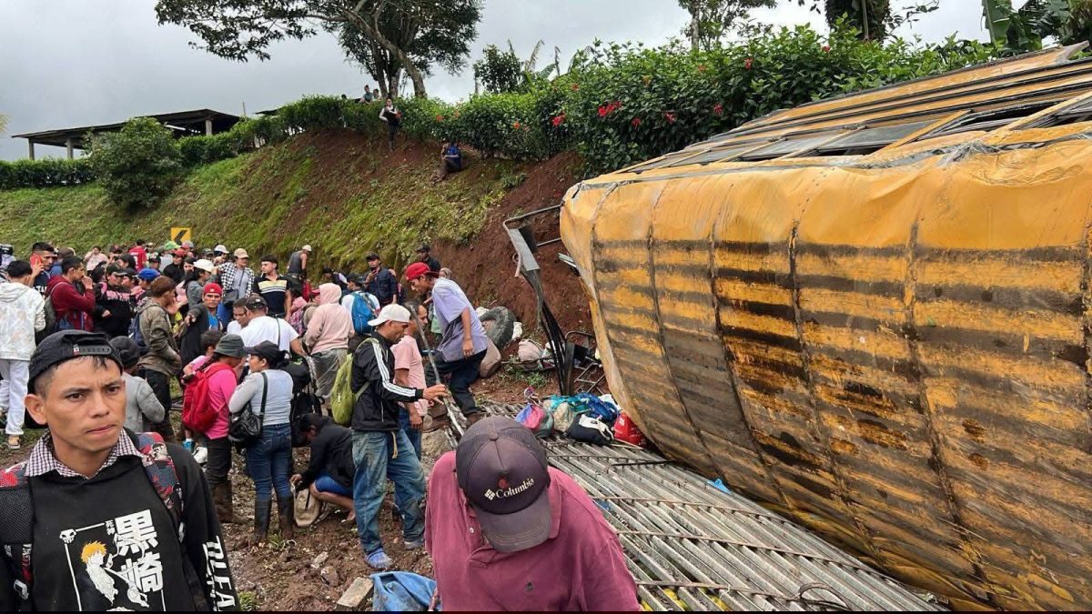 El accidente ocurrió cuando la unidad salió desde la comunidad El Bote con destino a Matagalpa Foto: JinoInfo