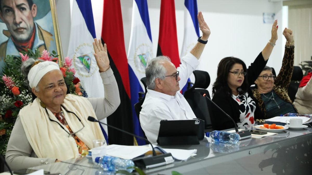 Asamblea aprueba creación de centro internacional de manglares. Foto: Asamblea Nacional de Nicaragua