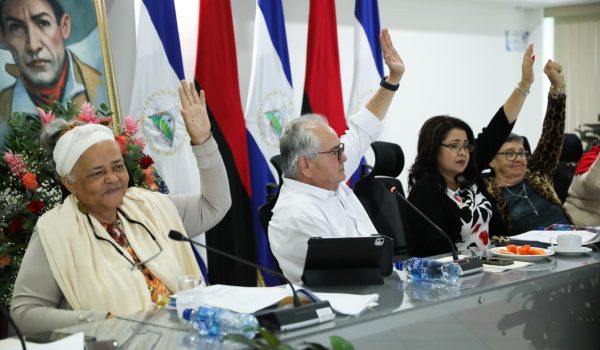Asamblea aprueba creación de centro internacional de manglares. Foto: Asamblea Nacional de Nicaragua