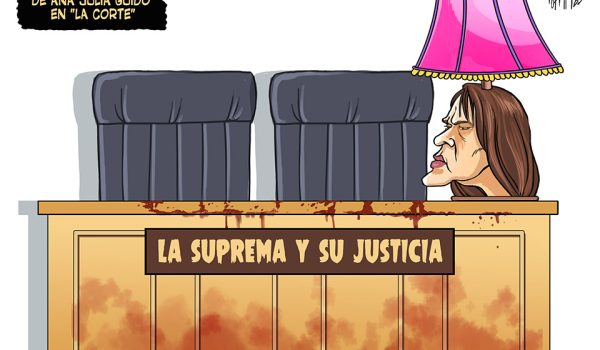 Caricatura 07/12/2025 / La «nueva posición» en Su Corte