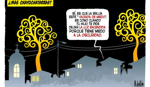 Caricatura 20/12/2025 / Chayopalos alumbrarán su miedo nocturno