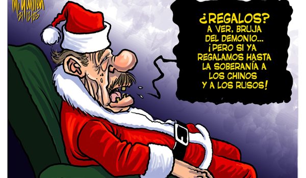 Caricatura 21/12/2025 / Regalos de Navidad